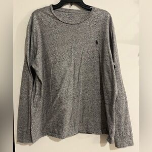 Polo Ralph Lauren Heather Gray Men’s Long Sleeve Tee